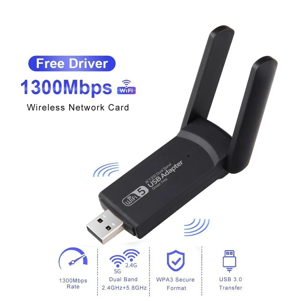 1300Mbps USB 3.0  , 2  1    2.4G  5GHz  5 Ʈũ  WLAN ù ̹ 